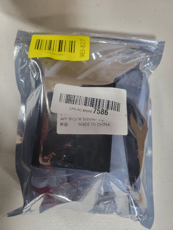 Photo 1 of 2 Strip Electric LED Music Sync Multicolor Lightning Changing Scooter Skateboard Bicycle Riding Lights Wireless Battery Powered USB Remote APP Bicycle Scooter Lights