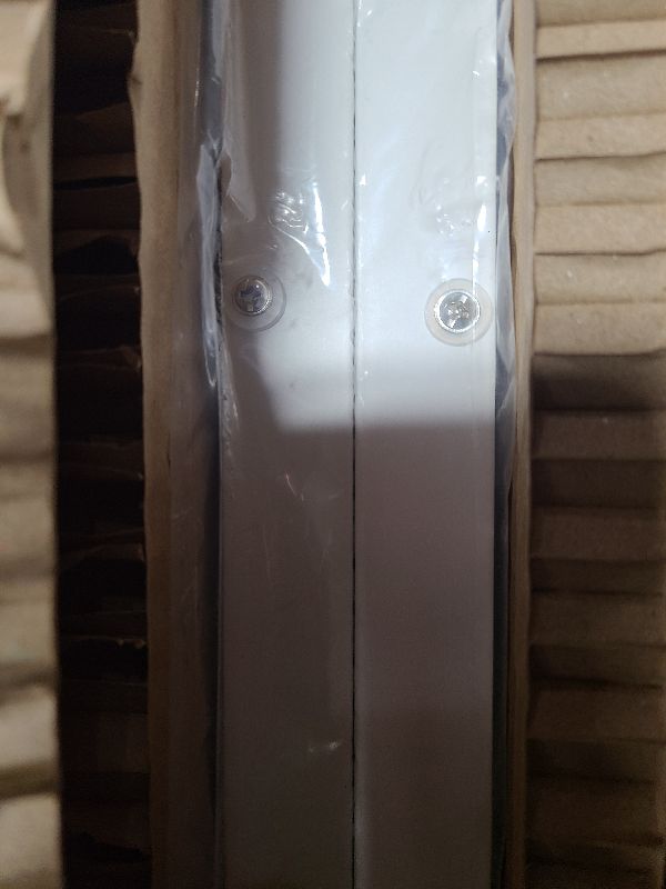 Photo 1 of 1x4 Led Flat Panel Light Surface Mount Ceiling Light, 5CCT 3000K/3800K/4500K/5200K/6000K Dimmable, 24W/30W/40W 4980LM Edge-Lit, Flush Mount or Drop Ceiling for Office Kitchen Garage, White 2-Pack