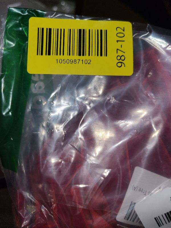 Photo 1 of 24 PCS Red Velvet Bows for Christmas Tree, Red Velvet Bows with Gold Ties, for Christmas Tree Party Front Door Wreath Holiday Indoor Inside Decor