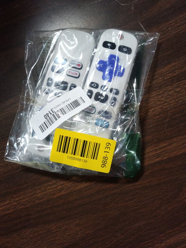Photo 1 of (Pack of 2) Remote Control Only for TCL Onn Hisense Sharp Philips Westinghouse Insignia Element TLC Roku Smart TV Ruko Ruku Roko Remotes Replacement-1 Year Warranty