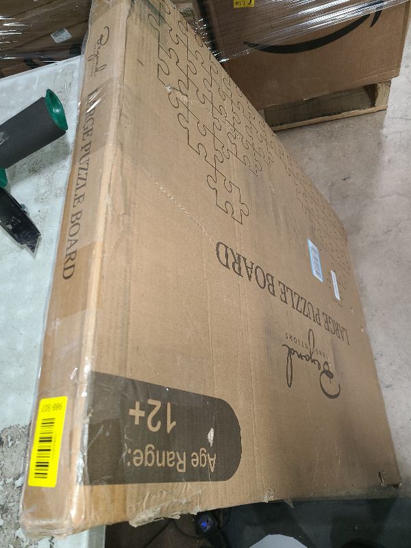 Photo 1 of 1000 Piece Rotating Puzzle Board with Drawers and Cover - 4 Drawers, Wooden Jigsaw Puzzle Table | 30” X 22”| Jigsaw Puzzle Board - Portable Puzzle Tables for Adults and Kids by Beyond Innoventions