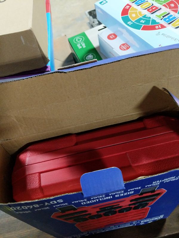 Photo 1 of 1/2 Drive Deep Impact Socket Set: 11-Piece Metric Size Wheel Axle Nut Wrench Metric Large Jumbo 27mm 29mm 30mm 31mm 32mm 33mm 34mm 35mm 36mm 38mm Spindle Joint High Torque Truck Bearing Locknut