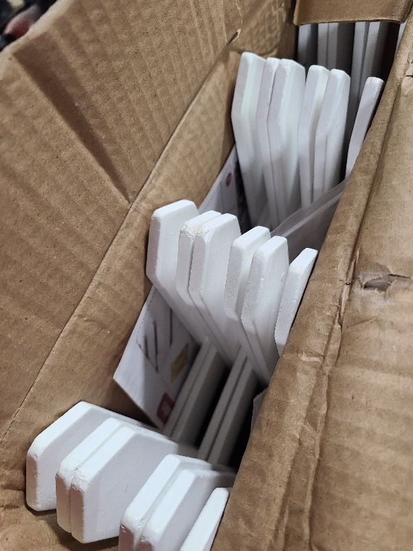 Photo 1 of 16" Extra Tall Christmas Tree Fence,6PCS Heavy Duty Wooden Baby Gate Around Christmas Tree Gate,Thickened White Picket Fence Barrier for Dogs,Cats&Kids,Tree Fence Border Decoration