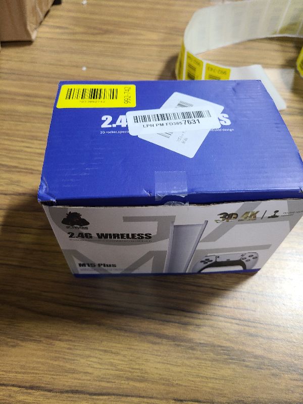 Photo 1 of 2025 New Retro Gaming Console with 23 Emulators & 20,000+ Built-in Games 4K HDMI Plug and Play Video Game System Games 2.4G with Dual Wireless Controllers(128G)