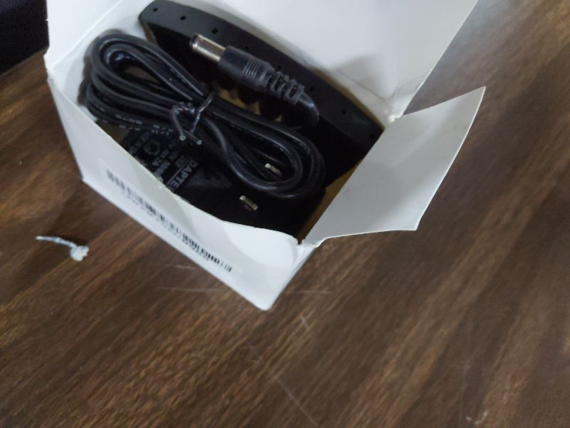 Photo 1 of 12V 2A 1A Power Supply AC Adapter with 8 Tips, Regulated 12 Volts 2000mA Replacement Charger Cord Cable for LED Strip Light, CCTV Camera, BT Speaker, GPS, Webcam, Router, DC 12V Converter (6ft)