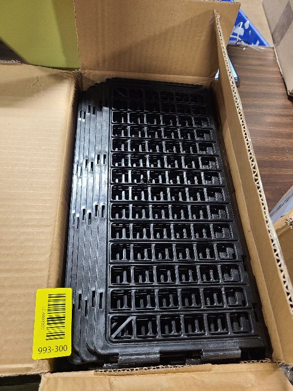 Photo 1 of 12 PCS Under Couch Blockers for Bed Couch Furniture Underneath Stop from Getting Under The Sofa (Black Plastic)