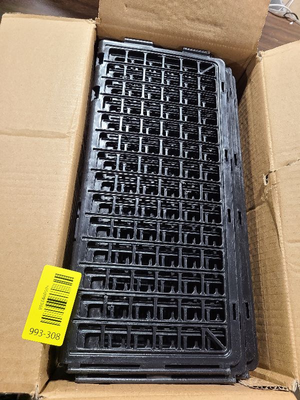 Photo 1 of 12 PCS Under Couch Blockers for Bed Couch Furniture Underneath Stop from Getting Under The Sofa (Black Plastic)