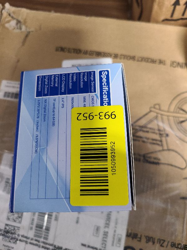 Photo 1 of 2025 New Digital Camera, 56MP FHD 1080P for Kids with 16x Digital Zoom Anti Shake, Face Detect, Smile Capture, 32GB TF Card, Battery, Lanyard, a Great Gift for Boys & Girls?Black?