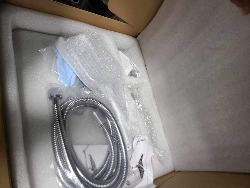 Photo 1 of 14 Inch Rain Shower Head with Handheld Spray Combo and Extention Arm, Rainfall Waterfall High Pressure Large Shower Heads, Dual Showerhead with 3-Way Diverter - Height/Angle Adjustable(Chrome)