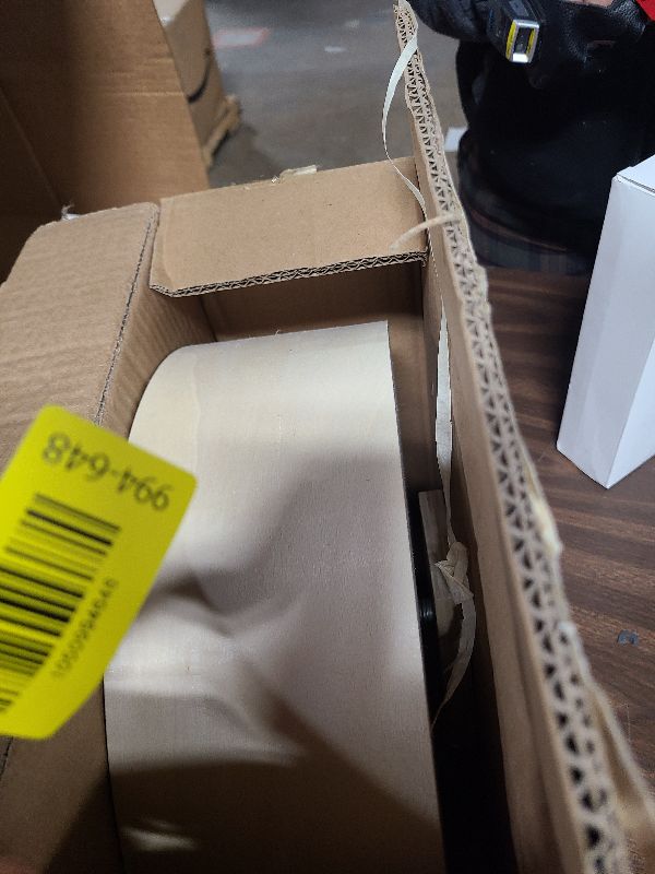 Photo 1 of 13inch Wall-Mount Silent Hamster Wheel - Wooden Exercise Wheel with Removable Washable Track for Chinchilla, Hedgehog, Rat, Syrian Hamster (13in)