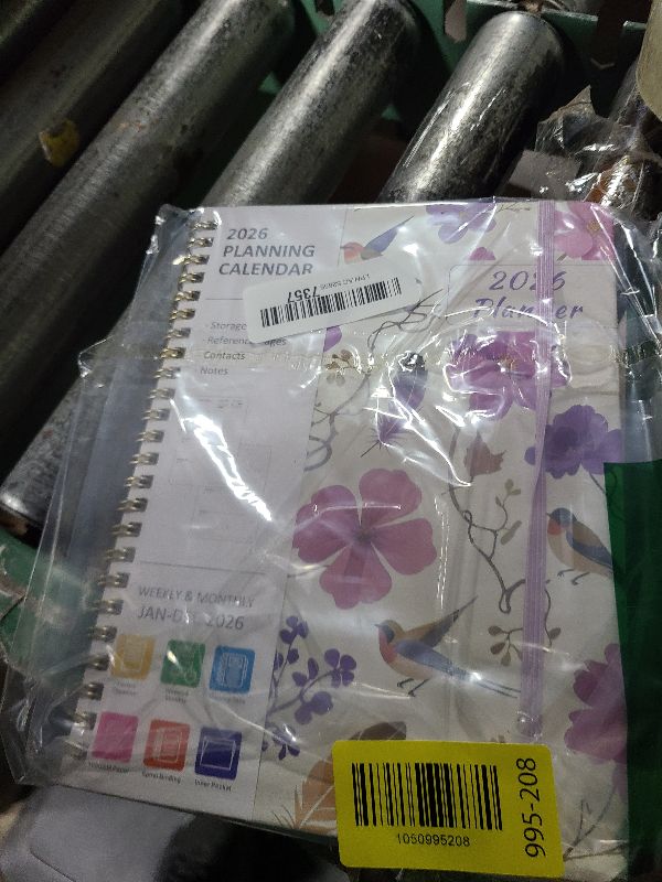 Photo 1 of 2026 Planner, Weekly and Monthly Calendar Planning Book, Jan 2026 - Dec 2026, Academic Agenda Book, Desk Accessories for Home, Office and School Supplies - A5 (6.3'' x 8.5'')