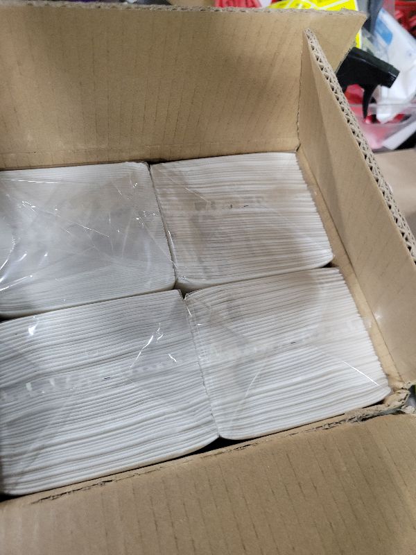 Photo 1 of 200 Pack Paper Dinner Napkins, Absorbent Paper Napkins, Premium Quality Guest Towels, 2-Ply Disposable Hand Towels for Kitchen, Events, Parties or Events (Silver)