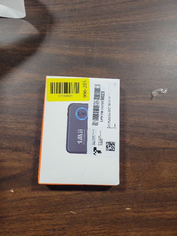 Photo 1 of 1Mii Bluetooth 5.3 Music Receiver for Car/Home Stereo, Aux Bluetooth Adapter for Car with Volume Control Supports Hands Free Calls, 16H Battery Life