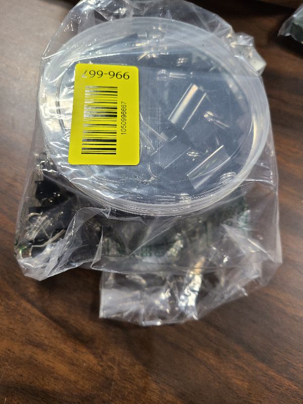 Photo 1 of 150 PCS Binder Clips Assorted Sizes, Extra Large Medium Small Mini and Micro, Metal Paper Binder Clip Black,Paper Clamps, 6 Sizes for Office, School and Home