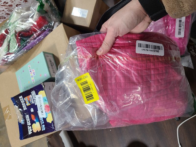 Photo 1 of 2 Pack Dog Hoodie Sweaters for Small Medium Dogs Warm Dog Clothes for Large Dogs Soft Waffle-Like Laminated Sweatshirt Bulldog (Pink+Rose, XL (Back: 23.5",Chest: 32.5", Neck: 21"))