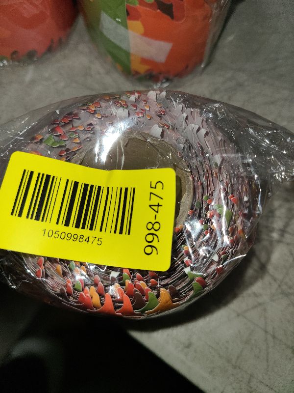 Photo 1 of 65.6Ft Fall Bulletin Board Borders Maple Leaves Bulletin Board Trim for Thanksgving Autumn Holidays for Classroom Blackboard Wall Desk Office Decoration