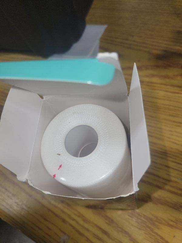 Photo 1 of (3 Pack) White Athletic Sports Tape, Very Strong Easy Tear No Sticky Residue Tape for Athlete & Sport Trainers & First Aid Injury Wrap,Suitable for Bats,Tennis,Gymnastics & Boxing?1.5in X 35ft?