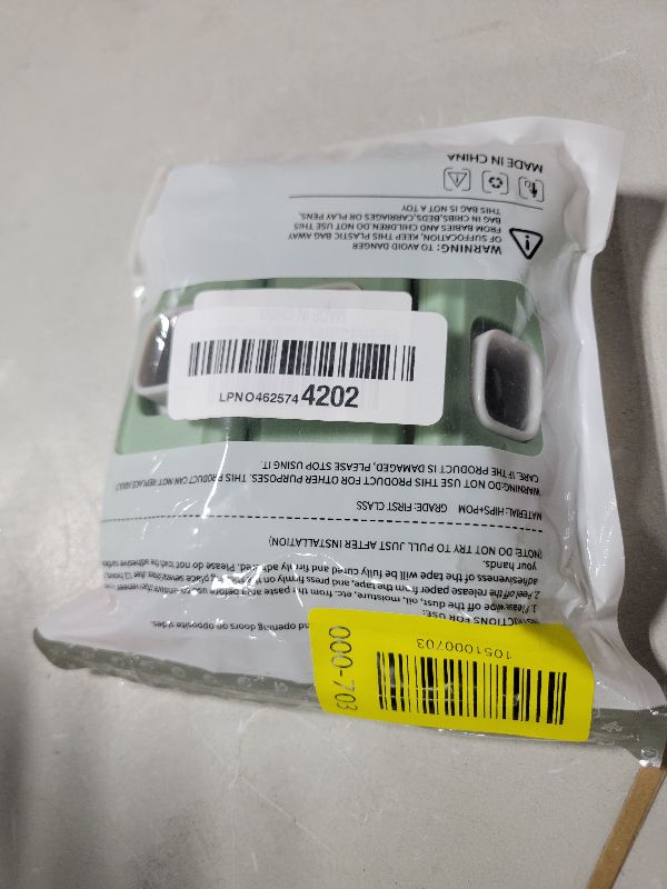 Photo 1 of 5 Pack Child Proof Refrigerator Lock, QYESWHSR Fridge Locks for Kids with Sticky Adhesive Pads, Child Safety Locks for Doors, RV Refrigerator, Oven Lock Child Safety Baby Cabinet Locks - Green Updated