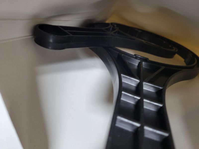 Photo 1 of 2 Pack Durable Water Filter Wrench, Designed for Big Blue Filter Wrenchs Replacement for 4.5"x 10", 4.5"x 20"& 2.5"x10" & 2.5"x20" Cartridges, 2 Sizes Water Filter Wrench for Whole House Filter