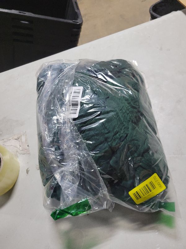 Photo 1 of 6 Pack Emerald Green Cheesecloth Table Runner 35 x 120 inch Boho Rustic Gauze Table Runner 10 FT Long, Semi Sheer Cheese Cloth Runner for Wedding Party Banquet Baby Shower Birthday Decoration