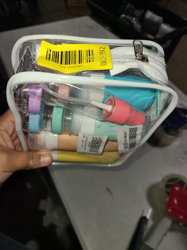 Photo 1 of 18pack Travel Bottles for Toiletries:Silicone TSA Approved-Containers for Toiletries,Leak Proof Refillable Liqus Shampoo And Conditioner Essentials toiletry Bottles