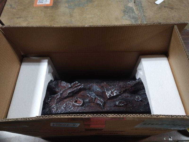 Photo 1 of 21 Inches Electric Fireplace Insert Log Heater Set, Freestanding Heater with Adjustable Flame Brightness and Flicker Speed, 750w/1500w Heating, Overheat Protection, Remote Control