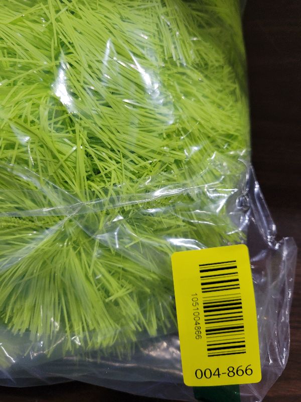 Photo 1 of 20 Feet Christmas Garland with Lights, 40 Led Battery Powerd Operated Pre-Lit Long Garland for Stairs Railing Fireplace Mantle Office Door Frame Decor Lime Green Greenery Indoor Outdoor Decorations