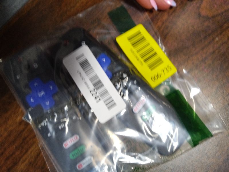 Photo 1 of (Pack of 2) Replacement Remote Control Only for Roku TV, Compatible for TCL Roku/Hisense Roku/Onn Roku/Sharp Roku/Element Roku/Westinghouse Roku/Philips Roku Smart TVs (Not for Roku Stick and Box)