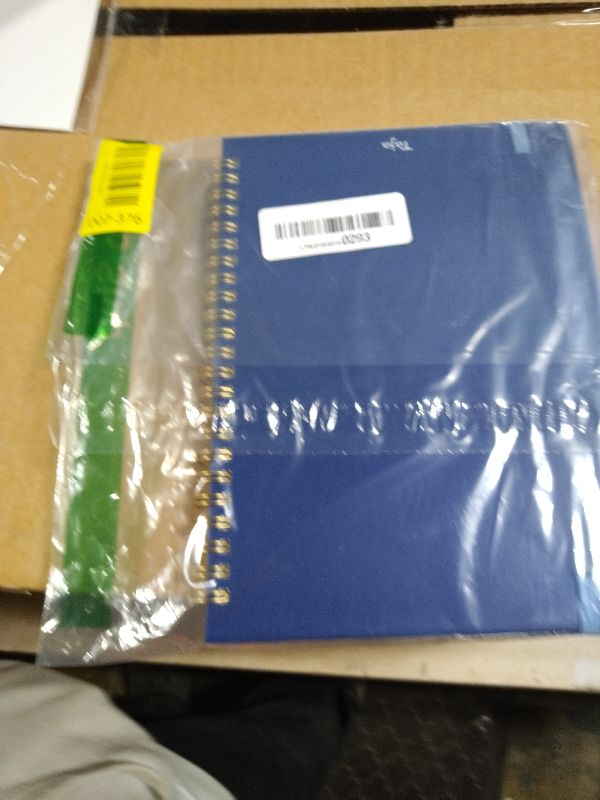 Photo 1 of 2026 Planner, Monthly and Weekly Calendar Planner for Women, Jan 2026 - Dec 2026, Hardcover Pretty 2026 Agenda Planner Book with Tabs, Spiral Bound, Perfect for School Office Home Supplies, 6.3" x 8.5" - Blue Floral