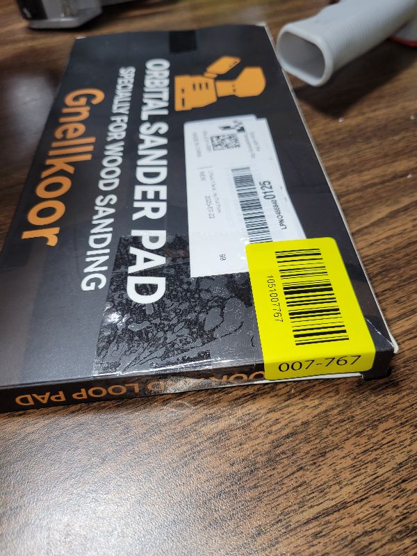 Photo 1 of 2 Pack 5 Inch 8 Hole Orbital Sander Replacement Pad for Porter Cable 343 343k 343VSK 390 390K 382 Random Orbit Sanders - Hook and Loop Sanding Pad Parts