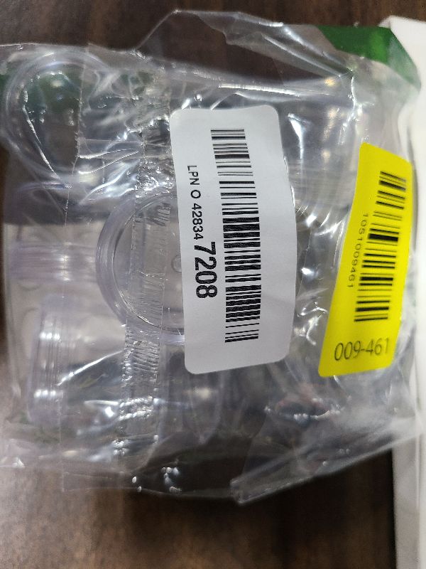 Photo 1 of 15 Grams Small Plastic Jars with Lids, 12 Pack Travel Cosmetic Containers, Empty Sample Jars with Lids, Body Butter Jars with Lidss and Makeup Spoons