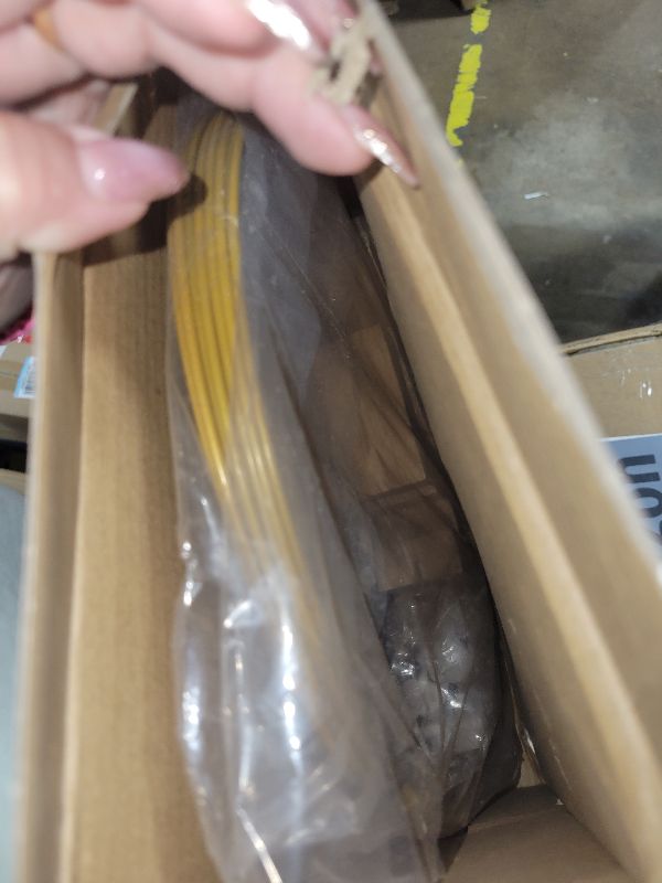 Photo 1 of 12 Inch 10 Sets Metal Floral Hoop Centerpiece with Wood Stands and LED Fairy Lights, Gold Metal Rings for Christmas Party Dream Catcher Wedding Table Wreath Decor, Wall Hanging Wreaths