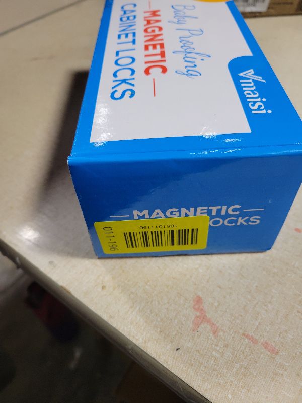 Photo 1 of 20 Pack Magnetic Cabinet Locks Baby Proofing - Vmaisi Children Proof Cupboard Drawers Latches - Adhesive Easy Installation