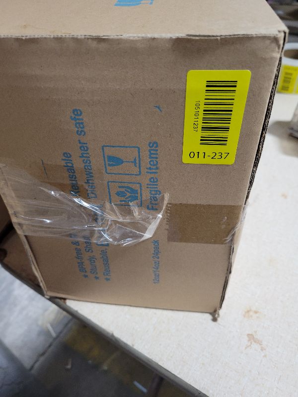 Photo 1 of 24 Pack Pink Plastic Wine Cups, 14oz Disposable Stemless Ribbed Wine Glasses, Cute Clear Unbreakable Outdoor Cocktail Glasses, Heavy Duty Plastic Drinking Cup for Galentine Wedding Party Mimosa Bar