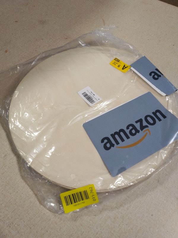 Photo 1 of 10PCS 14Inch Cutouts Blank Round Wood Slice Wood Circles for Crafts, Unfinished Wooden Slices Blank Round Wooden Circles, Wood Circles for Painting, DIY Door Hanger, Home, Party, Decor 0.1 Inch Thick