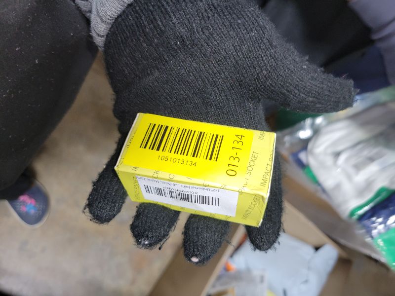 Photo 1 of 1/2" Universal Joint Socket.1/2-Inch Drive Shallow Impact Universal Joint Swivel Socket.Chrome Molybdenum Steel.6 Point, Metric 23mm