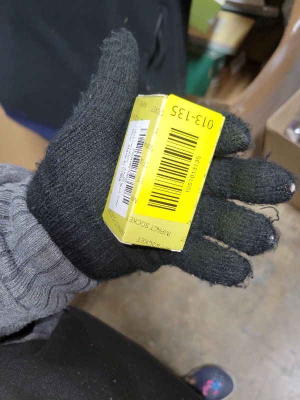 Photo 1 of 1/2" Universal Joint Socket.1/2-Inch Drive Shallow Impact Universal Joint Swivel Socket.Chrome Molybdenum Steel.6 Point, Metric 23mm