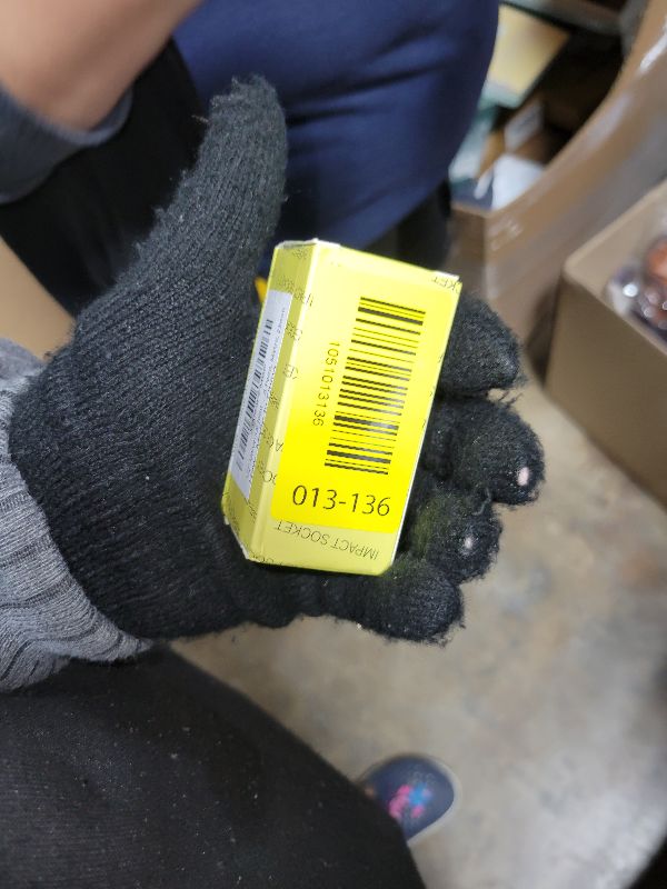 Photo 1 of 1/2" Universal Joint Socket.1/2-Inch Drive Shallow Impact Universal Joint Swivel Socket.Chrome Molybdenum Steel.6 Point, Metric 23mm