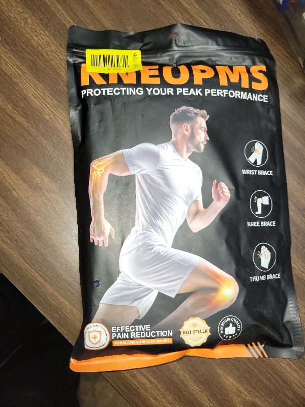 Photo 1 of 2-in-1 Professional Knee Brace for Pain Relief,Adjustable Knee Support with Patella Pad & Side Stabilizers, Compression Knee Sleeve for Meniscus Tear, ACL, Joint Pain, Runner, Workout-Men & Women