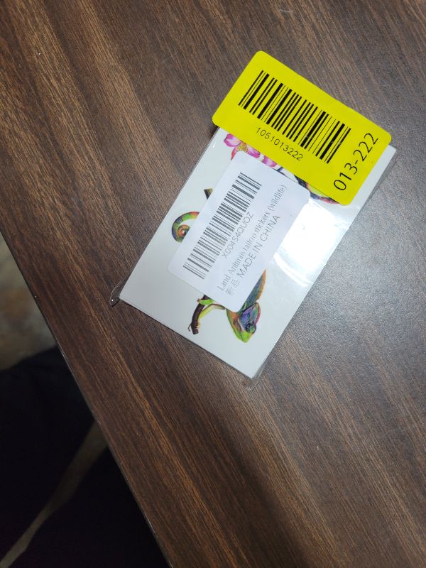 Photo 1 of 100PCS Realistic Wildlife Jungle Animal Pre-Cut Temporary Tattoos Sticker Reptile Birthday Party Decorations Supplies Favors Gifts Boys Girls Zoo Cute Fake Tattoo School Reward Themed (Wildlife)