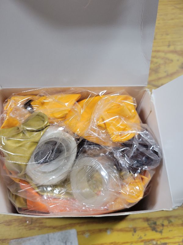 Photo 1 of 124 Pieces Fall Balloon Garland Kit Thanksgiving Orange Golden Balloons Autumn Garland Arch Kit, Fall Balloons Burgundy Orange Red Latex Balloons for Wedding Engagement Birthday Baby Shower Party