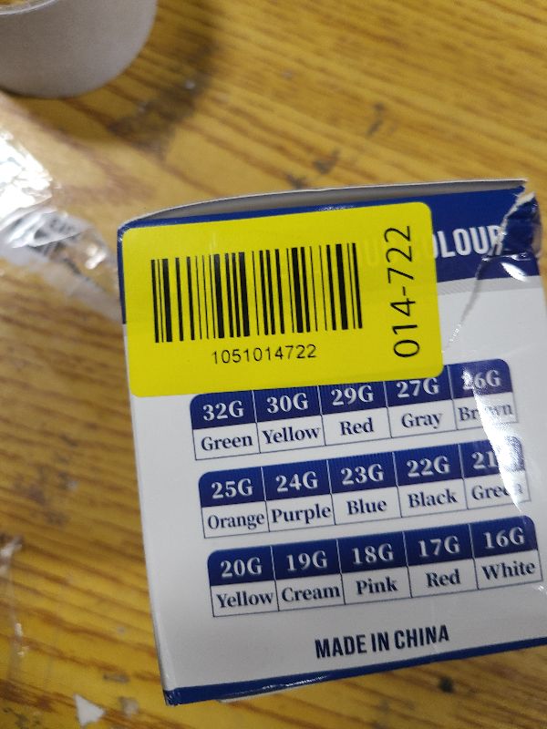 Photo 1 of 100Pack 25Ga 1Inch/25mm Disposable Dispensing Lab Supplies Individually Sealed Packaging