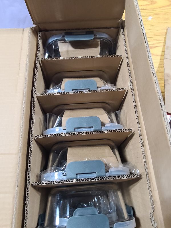 Photo 1 of [10-Pack] Glass Meal Prep Containers with Lids, MCIRCO Food Storage Containers with Snap Locking Lids, Airtight Lunch Containers, Microwave, Oven, Freezer and Dishwasher