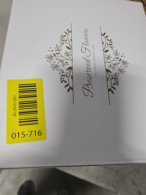 Photo 1 of 17 Forever Flowers in a Luxury Suede Box, Preserved Roses Birthday Gifts for Women, Romantic Anniversary Valentines Day Gifts for Her Girlfriend Wife, Red