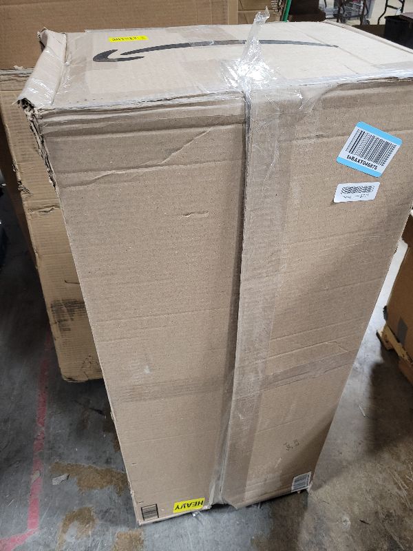 Photo 1 of 14 inch Full Size Bed Frame with Round Corner Legs and Headboard Hole Mattress Slide Stopper 3500 lbs Heavy Duty Metal Platform,Steel Slat Support,No Box Spring Needed,Easy Assembly,Noise Free