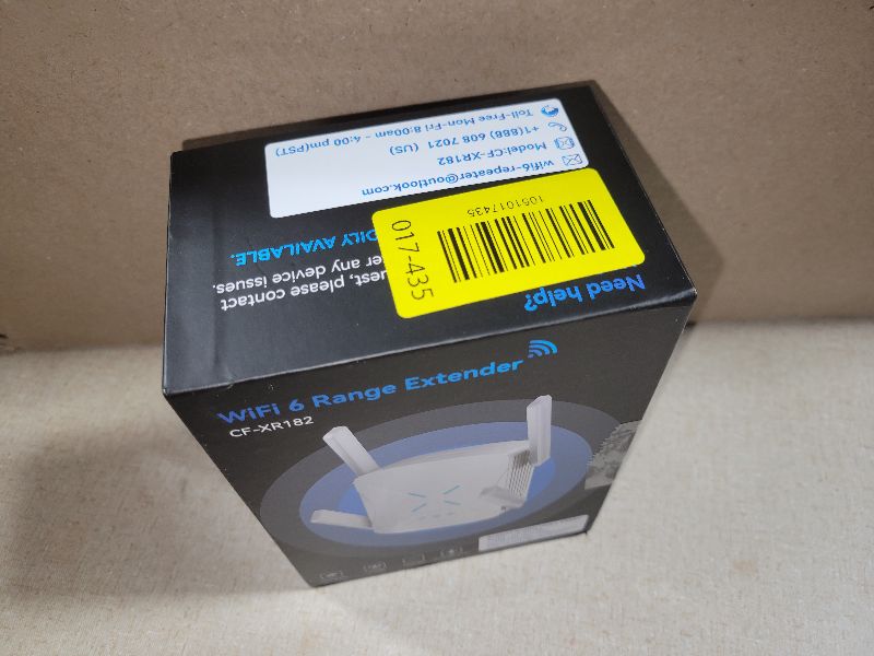 Photo 1 of 2026 WiFi Extender Signal Booster, 10X Faster WiFi 6 Extender, 18899 sq.ft. Internet Repeater for Home, Dual-Band Network Extender, Wireless Router Signal Amplifier w/Gigabit Ethernet Port, Easy Setup