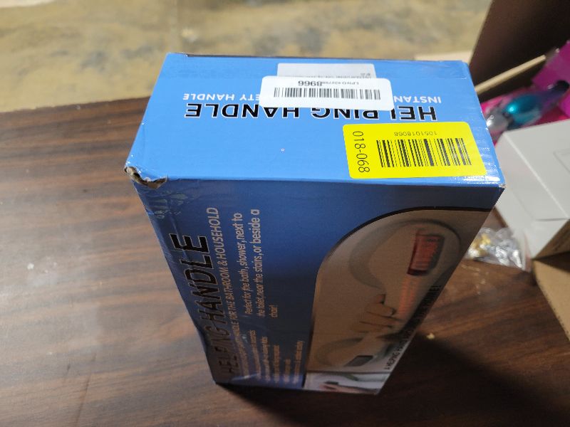 Photo 1 of 2 Pack Heavy-Duty Shower Grab Bars - Gemroom 12 Inch Grey Suction Bar Handles for Elderly, Seniors, Handicap, Safety Balance Assist Grip for Bathroom, Toilet - Anti-Slip, Shower Handles Hand Rai