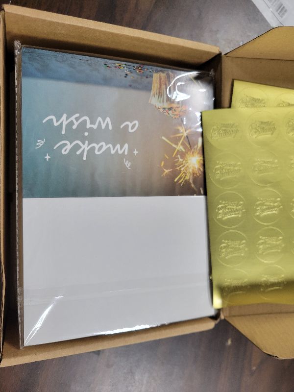 Photo 1 of 120 Happy Birthday Cards with Envelopes, Birthday Cards Bulk with Short Generic Message Inside, 20 Unique Designs, 4x6 inches, Birthday Cards Assortment for Business and Personal