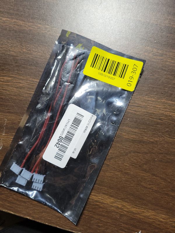 Photo 1 of 10pcs 3S 4Pins Balance Connector Male Plug Extension Cable JST-XH RC Lipo Connector Adapter with 15CM 22AWG Silicone Cable (3S 4Pins)