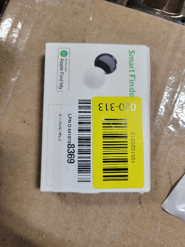 Photo 1 of 2 Pack Tracker Tags [Apple MFi Certified] Pair with Apple Find My (iOS Only) Bluetooth Air Smart Tags Key Finder Item Locator Waterproof Finder Worldwide Tracking for Pets Wallet Backpack Dogs Luggage